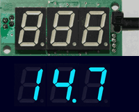 Hacker/Tweaker AFR Display - Blue LED